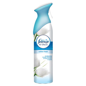 Febreze Air Effects Freshener Spray - Cotton Fresh 300ml Bottle Febreze Air Effects Freshener Spray - Cotton Fresh 300ml Bottle